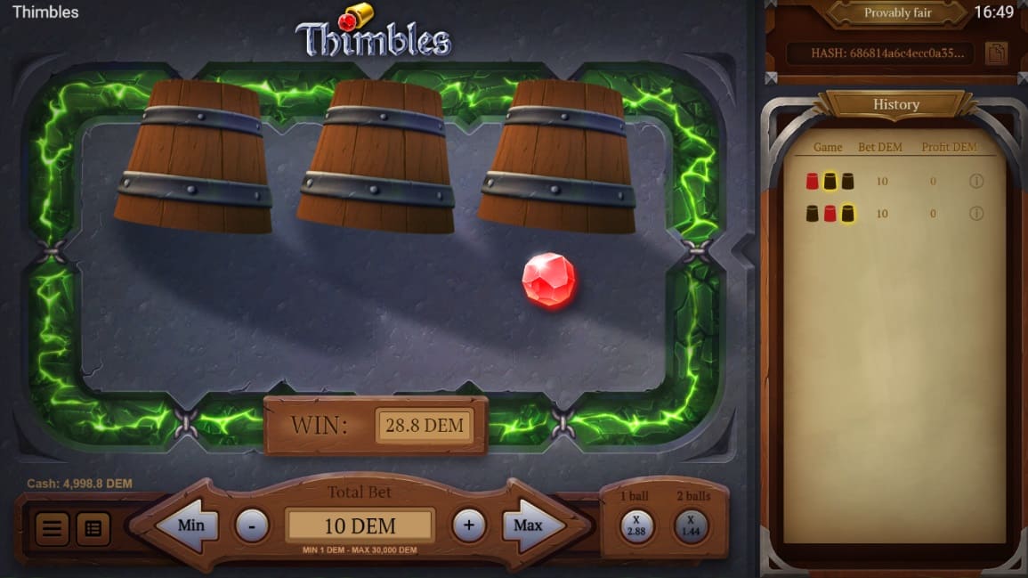 Review do Jogo Thimbles da Evoplay para Jogadores Brasileiros